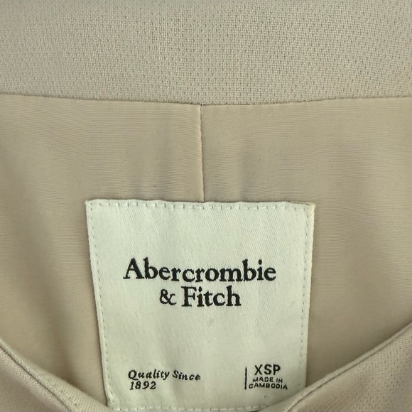 Abercrombie & Fitch Women’s Taupe Buttoned Mini Dress - Picture 5 of 7